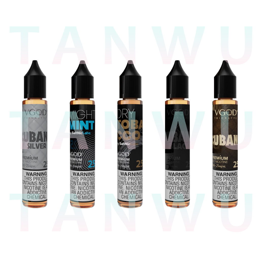 ●VGOD● 美油｜小煙油30ml 25mg 50mg｜濃郁口感 熱銷雪茄